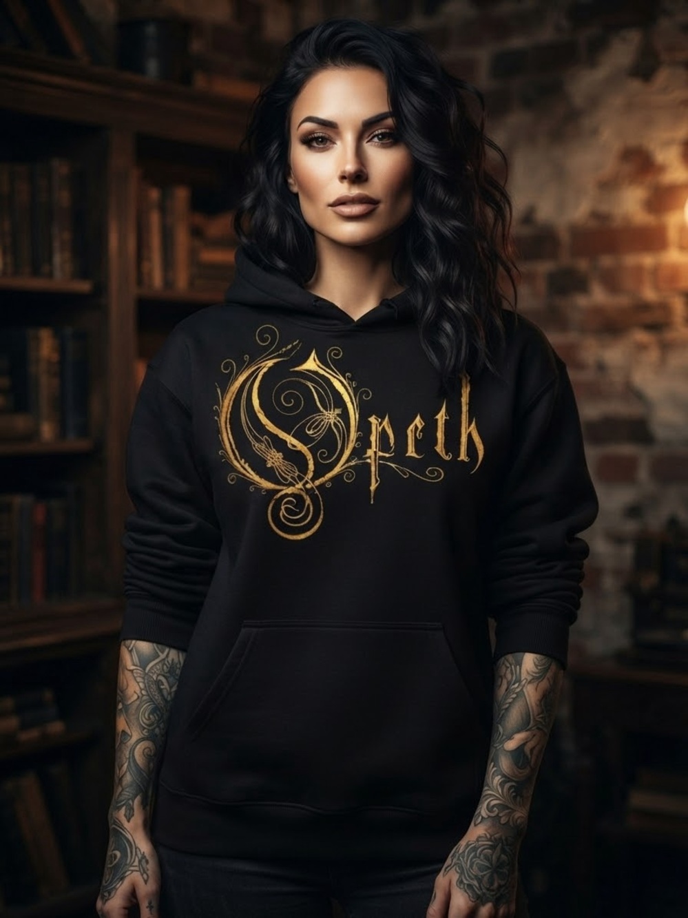 Opeth Logo. Progressive Death Metal Hoodies Cotton Streetwear Hooded